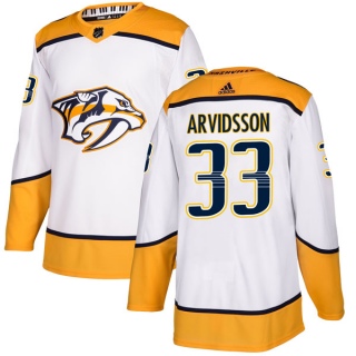 Youth Viktor Arvidsson Nashville Predators Adidas Away Jersey - Authentic White